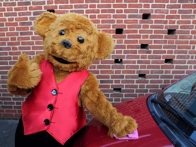 Teddy bear on the canal (Chichester Fringe Festival)