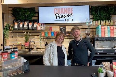Karen Exall and Luke Kidd from FOUNDRY by Change Please Coffee