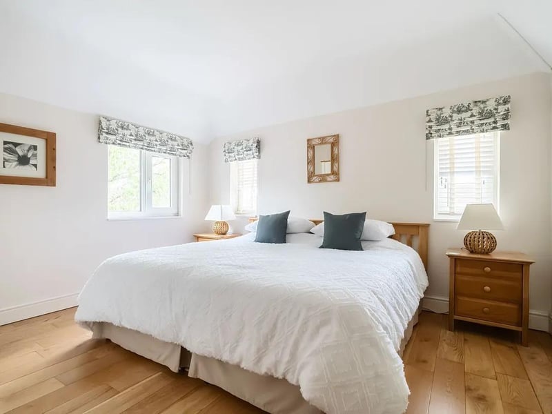 One of four generously sized bedrooms