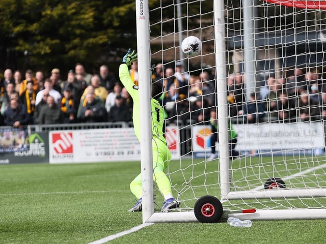 Worthing beat Maidstone in the National South play-off semi-final at a packed Woodside Road