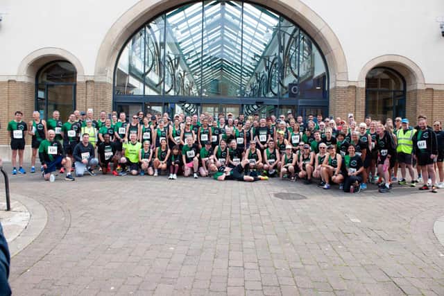 Hastings Runners gather for their big race - picture by Frank Copper
