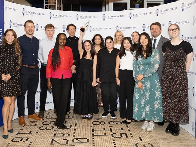 18-year-old Caoimhe O’Neill-McGuinness from Eastbourne was crowned the winner of Le Cordon Bleu London's 2024 Scholarship competition at an awards ceremony and dinner held at CORD Restaurant in London on Monday, September 16.