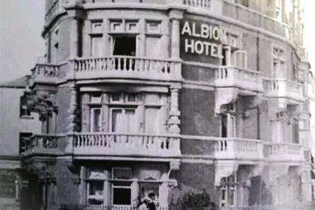 Albion Hotel: Originally a private dwelling and first house in Eastbourne to have electric light