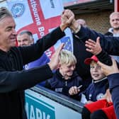 Steve King and his players - and some of Eastbourne Borough's fans - head to Salisbury for a huge FA Cup tie on Saturday | Nick Redman
