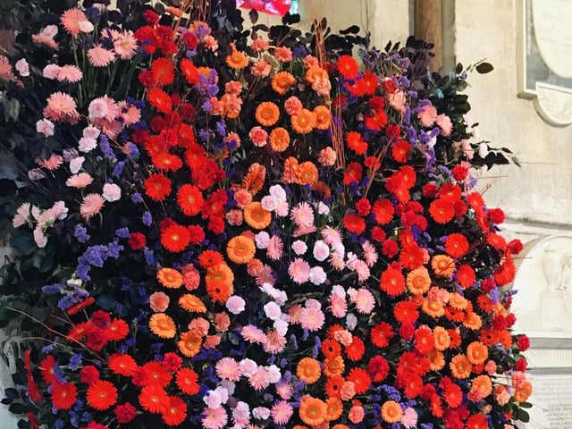 Chichester Cathedral has been filled with wonderful floral displays for the past few days / Picture: Steve Bone