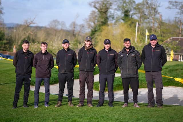 Cowdray's greenkeeping team | Picture supplied by Cowdray Park