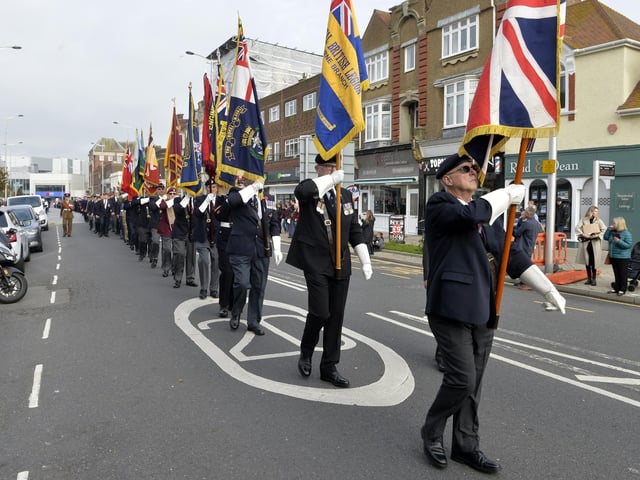 Eastbourne Remembrance Sunday 2022 (Pic by Jon Rigby)