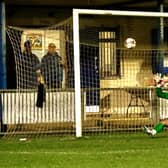 Little Common score at Crowborough - where they lost 6-4 - in midweek, and they're on the road again this weekend in the FA Vase | Picture: Joe Knight