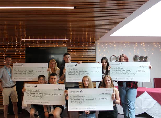 Hospitality students from Chichester College worked together to organise a number of events in support of local and national charities.