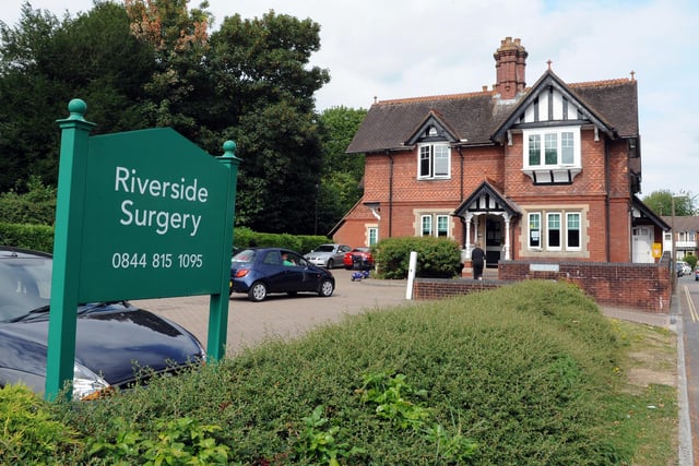 At Riverside Surgery in Horsham, 58.4 per cent of people responding to the survey rated their experience of booking an appointment as good or fairly good
