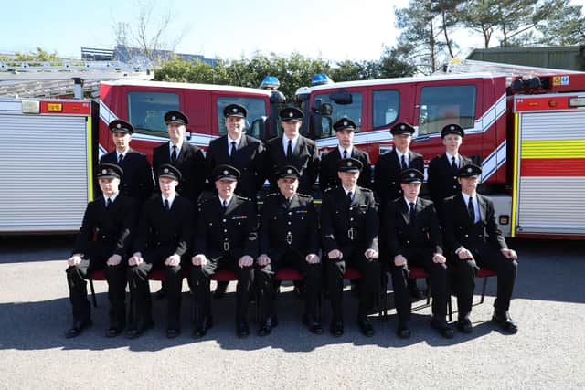 New firefighters complete their passing out parade