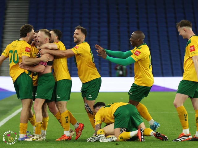 Hammond the hero as Horsham FC strike at the death to clinch consecutive Sussex Transport Senior Cup triumphs - the match in pictures