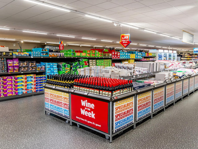 The shop offers a larger retail space