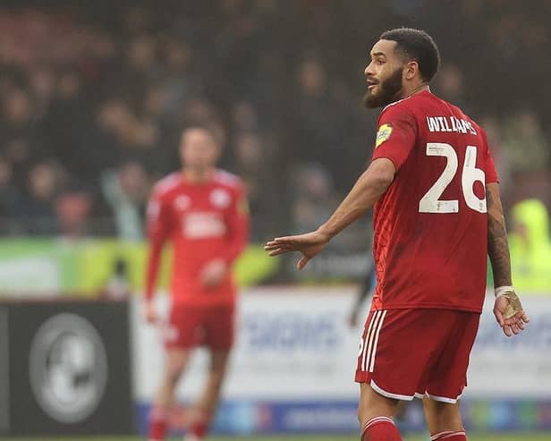 Jay Williams has proven himself in league Two after Crawley Town picked him up from National League North. Picture: Natalie Mayhew/Butterfly Football