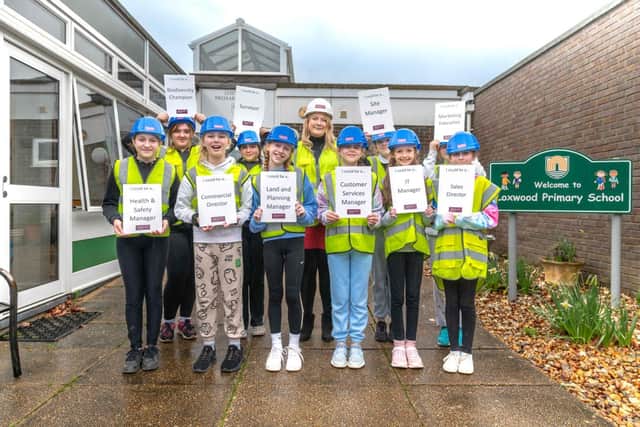 Bewley Homes enlist Loxwood Primary school to promote women in construction week