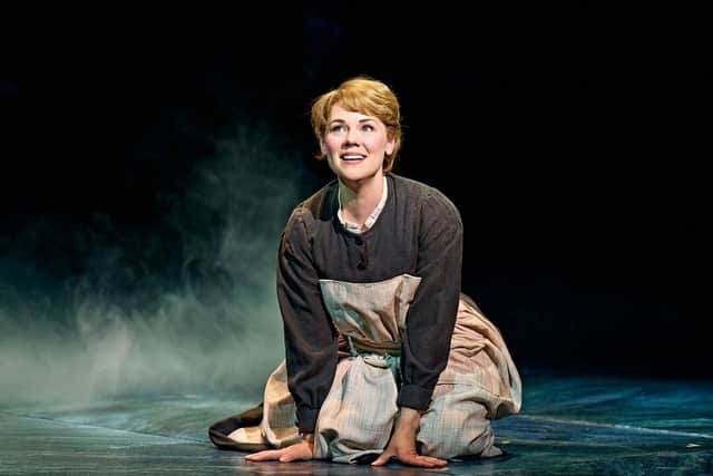 Gina Beck as Maria in The Sound of Music at Chichester Festival Theatre. Photo Manuel Harlan