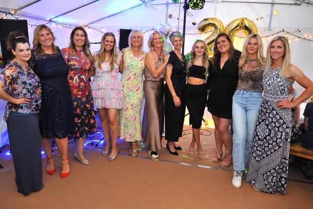 The Sussex Beauty Training School and Tamarind Treatment Rooms held a joint celebration and graduation on Wednesday night (July 6)