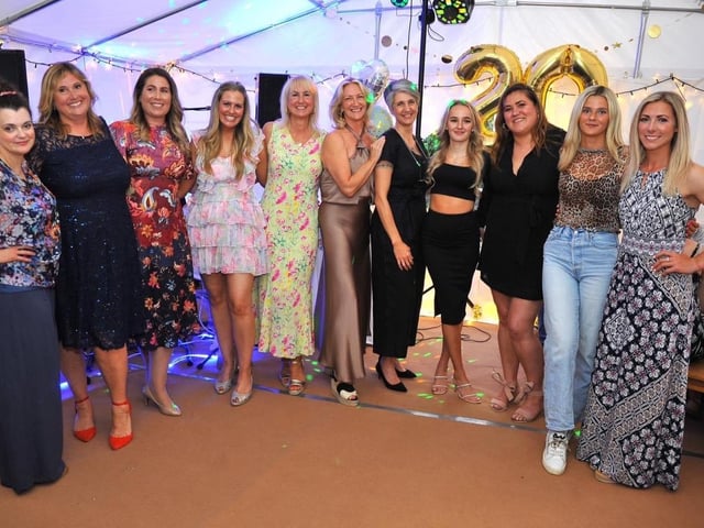 The Sussex Beauty Training School and Tamarind Treatment Rooms held a joint celebration and graduation on Wednesday night (July 6)