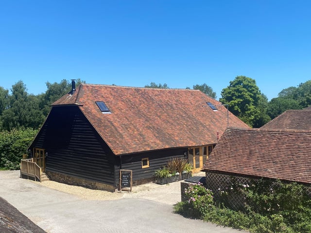 The Black Barn at Duncton Mill in Petworth won the Commercial Highly Commended