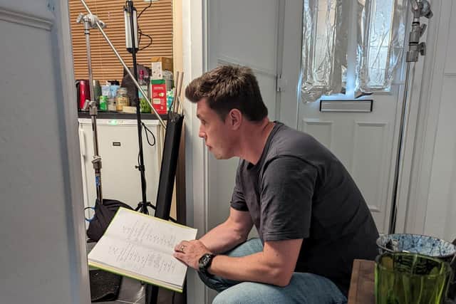 Director, MetFilm School's Jamie Patterson on set
