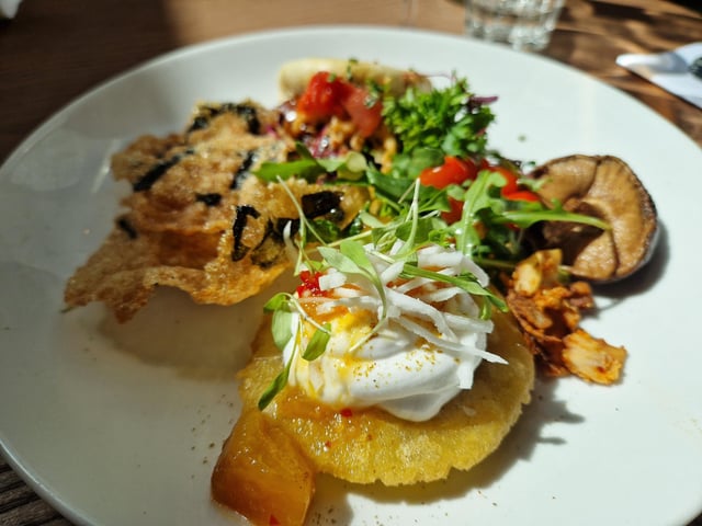 I tried afternoon tea at Terre à Terre in Brighton