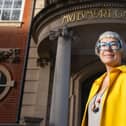 Louise Blackwell outside Worthing Museum & Art Gallery. Picture: WTM