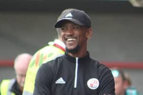 Interim manager Lewis Young says he is ‘more than ready’ to take up the role permanently following Crawley Town’s 3-2 home win over Mansfield Town. Picture by Cory Pickford