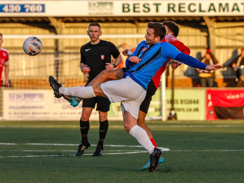 Action from Eastbourne Borough's 2-1 FA Trophy third round defeat at home to Bracknell Town