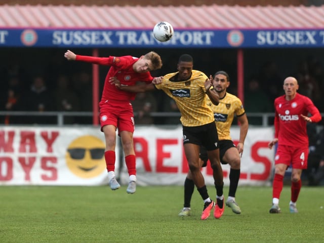 Worthing produced a brilliant display to beat Maidstone United 5-1 at Woodside Road. Photographer Mike Gunn was there to catch the action