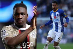 Transfer expert Fabrizio Romano has issued an update on Brighton & Hove Albion’s pursuit of defenders Levi Colwill (right) and Calvin Bassey. Pictures courtesy of Getty Images