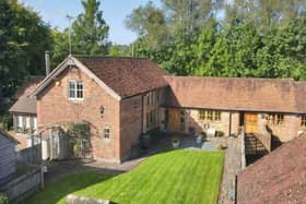 On the market: four-bedroom detached property with separate three-bedroom cottage and one-bed annexe with equestrian facilities