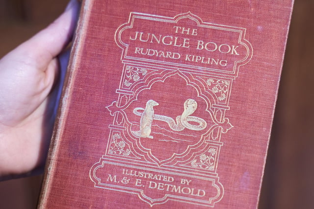 The Jungle Book by Rudyard Kipling (1865-1936). 1908 edition