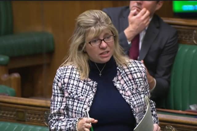 Maria Caulfield has been accused by her political opponents, as well as women’s right groups and charities, for not standing up for women when voting in Parliament