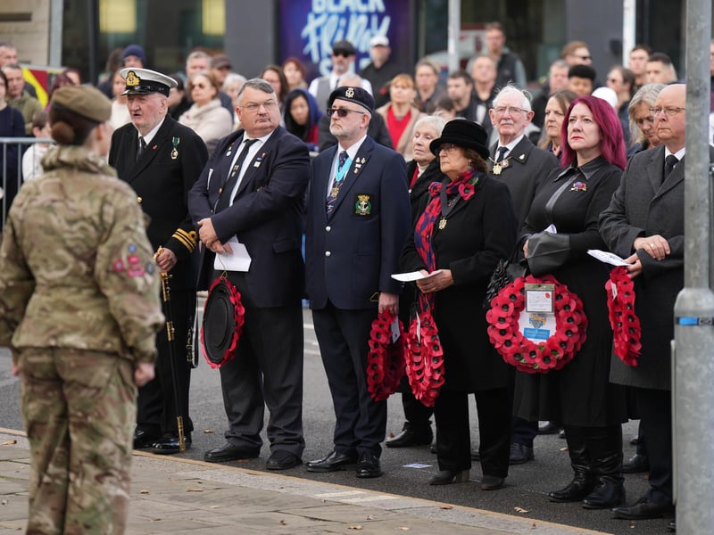 Worthing Remembrance Service held on November 9, 2025. Picture: Eddie Mitchell