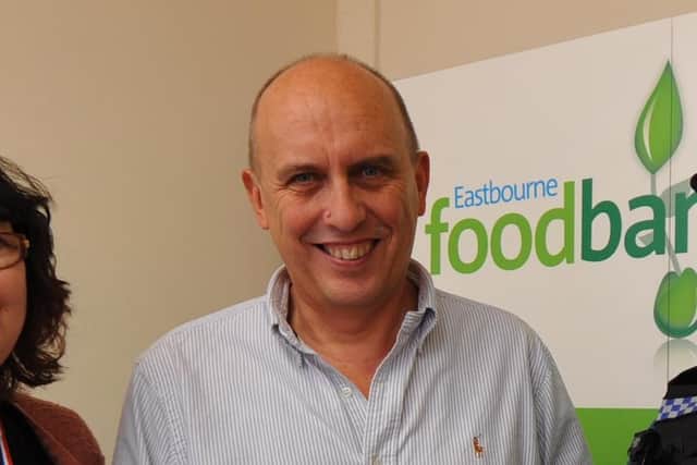Howard Wardle from Eastbourne Foodbank