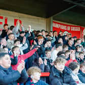 Craeley fans will travel in numbers to Boreham Wood and will hope the Reds can avoid an upset | Picture by Grant Mansfield