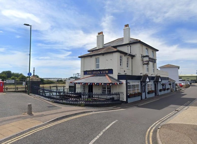 The name sums up The Arun View, in Wharf Road, Littlehampton, which serves fresh seafood and British cuisine using local produce.