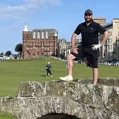 Adrian Moore from Burgess Hill at St Andrews Golf Club