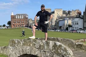 Adrian Moore from Burgess Hill at St Andrews Golf Club