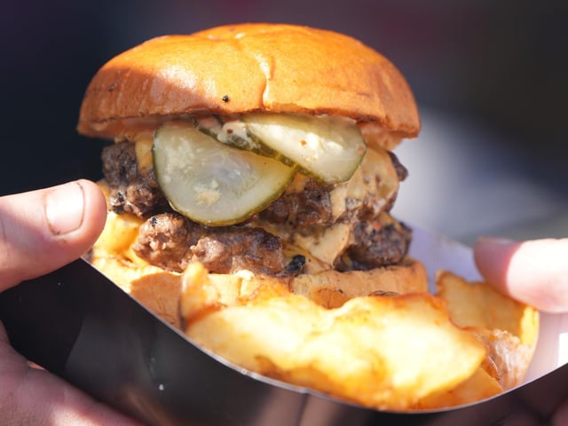 Crowds flocked to Worthing for a popular food and drink festival.