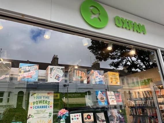 The Oxfam shop in Blatchington Road, Hove.