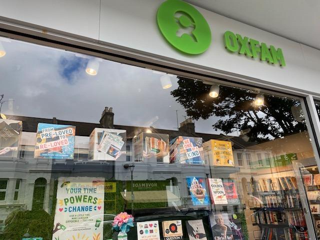 The Oxfam shop in Blatchington Road, Hove.