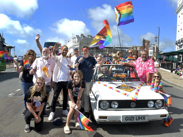Eastbourne Pride Parade 2023 (Photo by Jon Rigby)