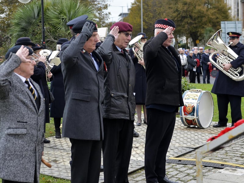 Eastbourne Remembrance Sunday Service (Photo by Jon Rigby)