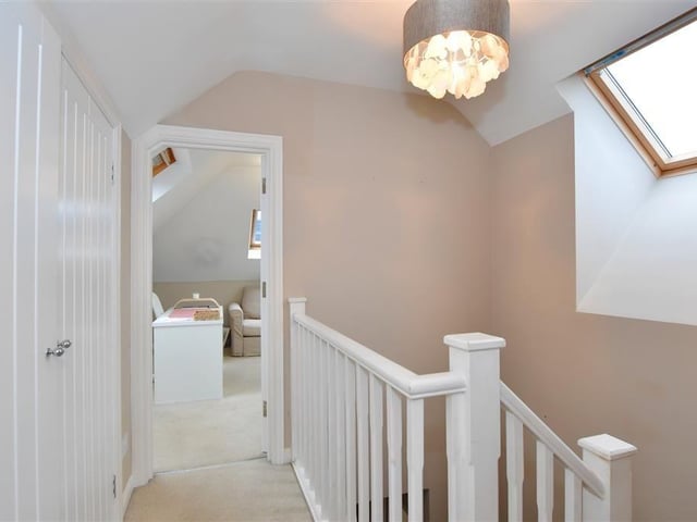 Agents Cubitt & West say this is a unique apartment in the best location and the rooms are lovely and spacious
