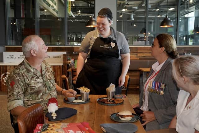 Supermarket chain Morrisons is offering a 50 per cent discount in its cafés for those in the armed forces and veterans on Saturday (June 24). Photo: Morrisons