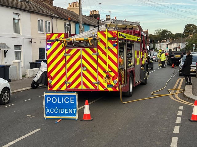 The scene of the incident. Picture: Sussex News and Pictures