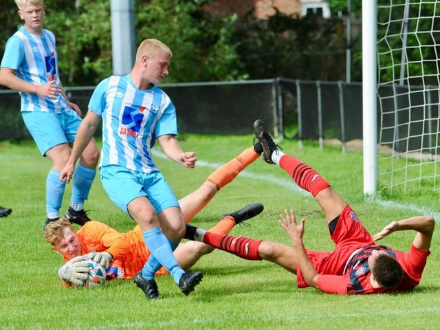 Wick take on Worthing United in Division 1 of the SCFL