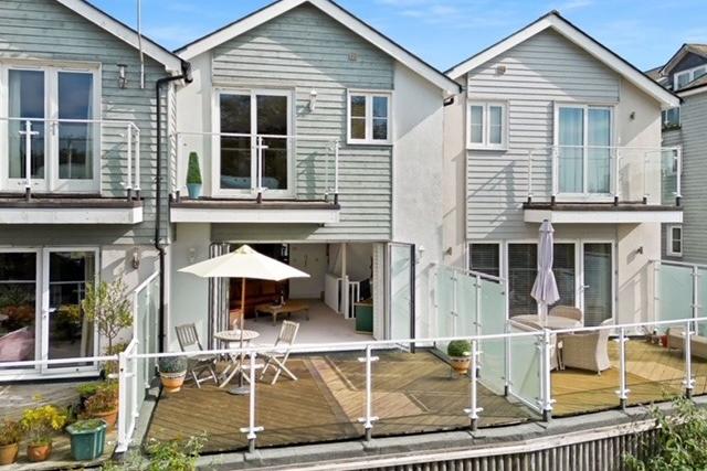 Riverside decking