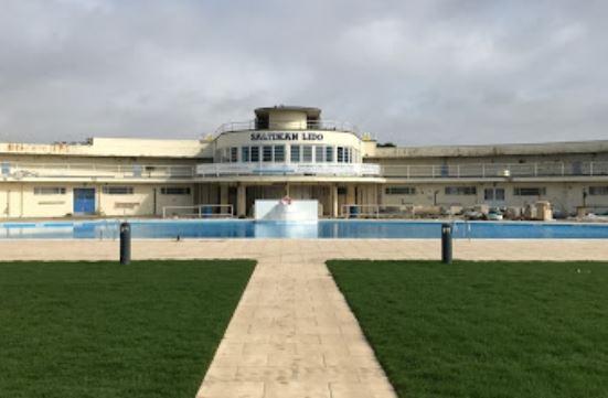 A true architectural gem, Saltdean Lido combines Art Deco design with a large heated pool, making it an ideal spot for a refreshing swim by the sea. Picture: Google Maps